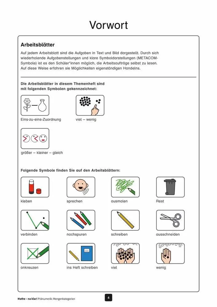 Bild: 9783834661470 | Mathe - na klar! Pränumerik: Mengenkategorien | Nina Vink (u. a.)