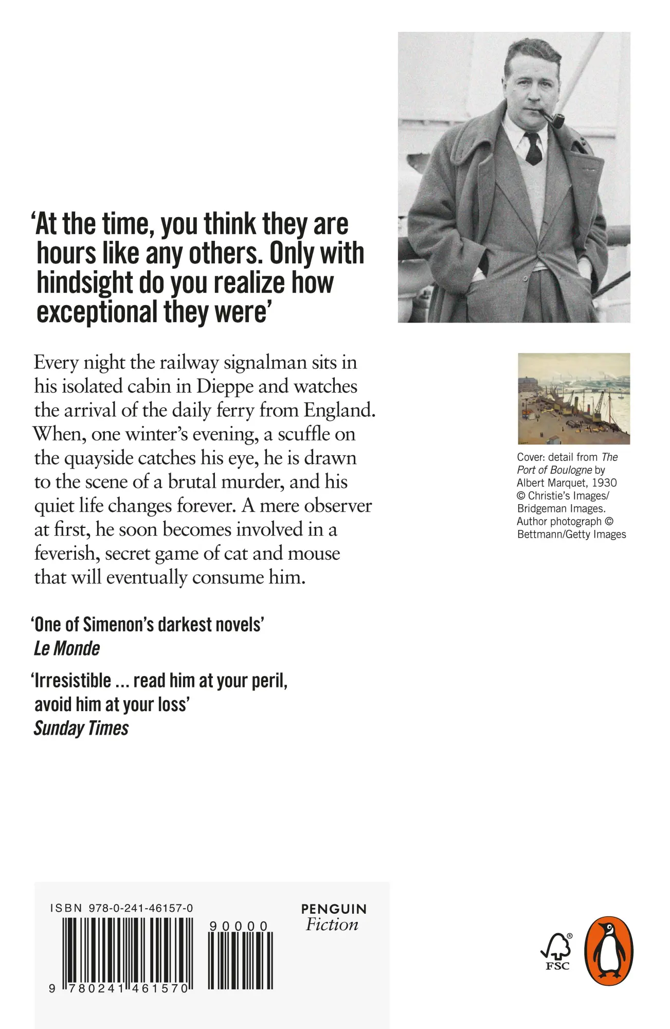 Rückseite: 9780241461570 | The Man from London | Georges Simenon | Taschenbuch | Englisch | 2020