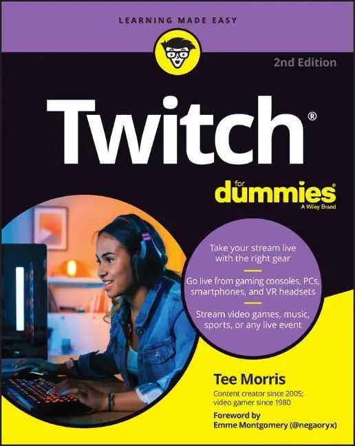 Cover: 9781119901570 | Twitch for Dummies | Tee Morris | Taschenbuch | 336 S. | Englisch
