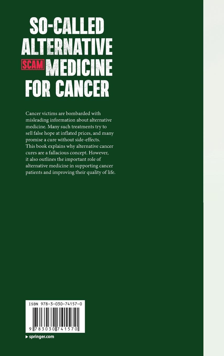 Rückseite: 9783030741570 | So-Called Alternative Medicine (SCAM) for Cancer | Edzard Ernst | Buch