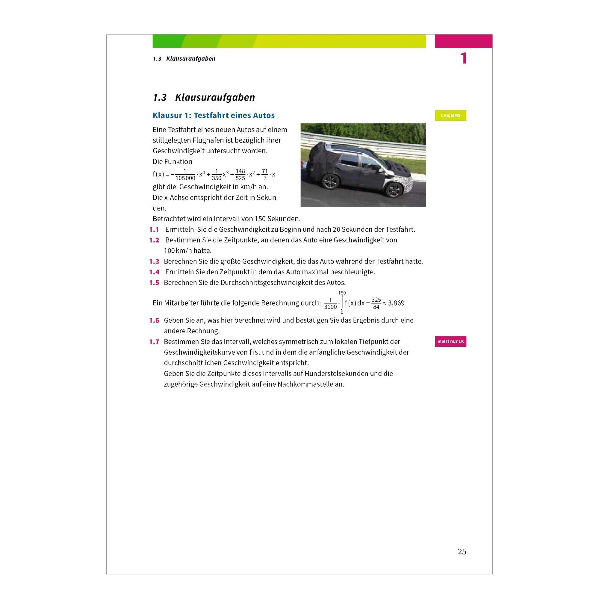 Bild: 9783070031570 | Fit fürs Abi. Klausur-Training Mathematik | Tobias Breuer (u. a.)