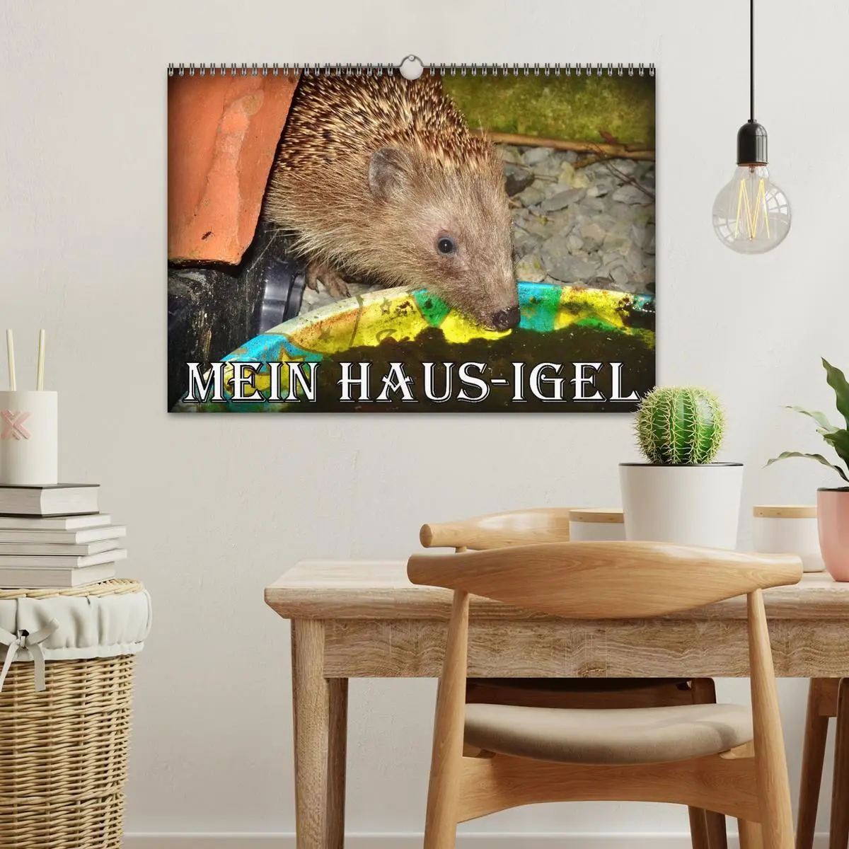 Bild: 9783457391570 | Mein Haus-Igel (Wandkalender 2026 DIN A3 quer), CALVENDO...