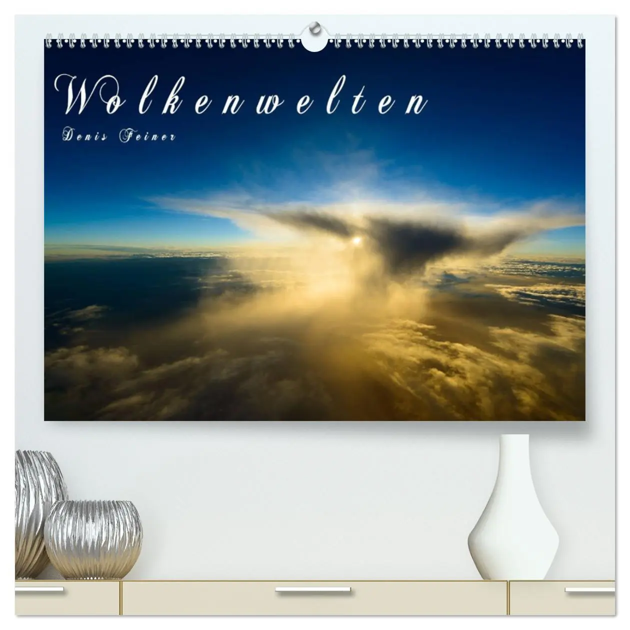 Cover: 9783457771570 | Wolkenwelten (hochwertiger Premium Wandkalender 2026 DIN A2 quer),...
