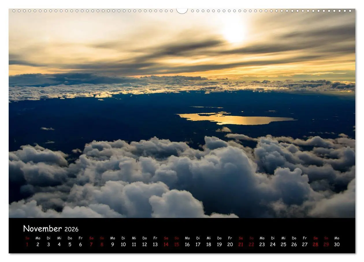 Bild: 9783457771570 | Wolkenwelten (hochwertiger Premium Wandkalender 2026 DIN A2 quer),...