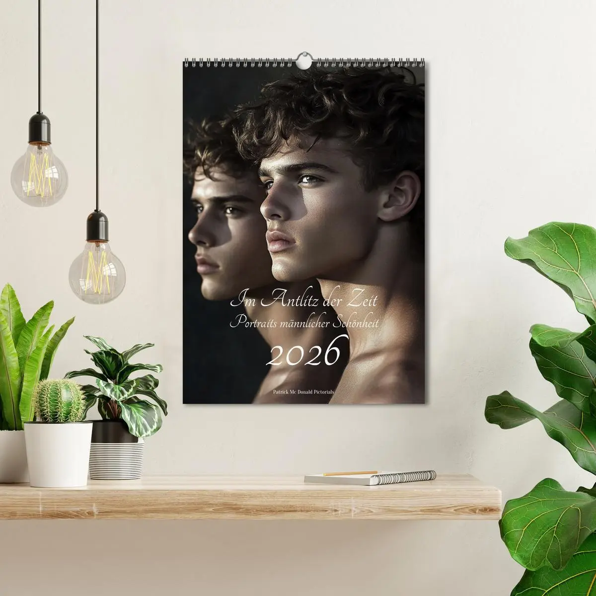 Bild: 9783516241570 | Im Antlitz der Zeit: Porträts männlicher Schönheit (Wandkalender...