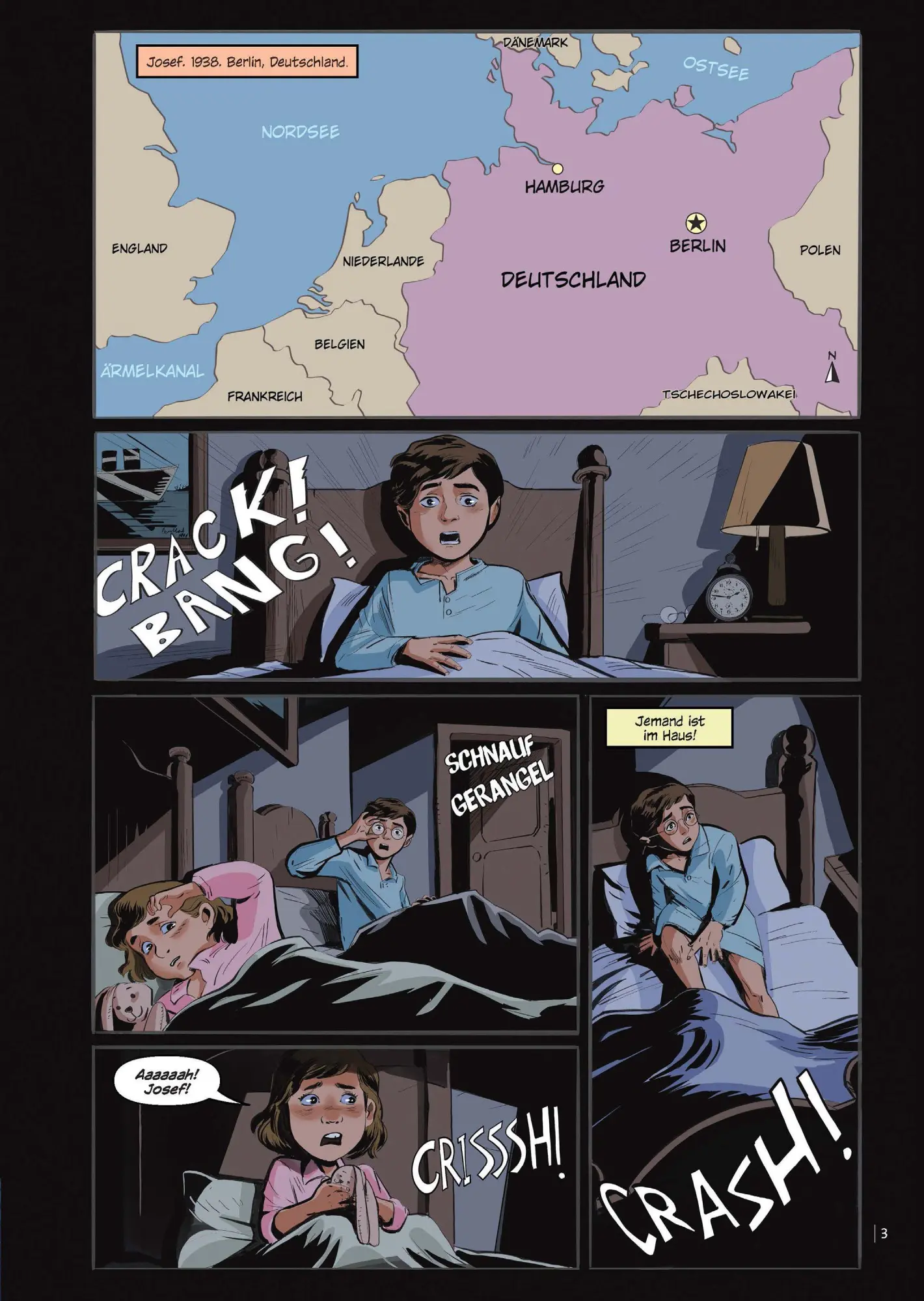Bild: 9783689501570 | Vor uns das Meer: Die Graphic Novel | Alan Gratz | Buch | 176 S.