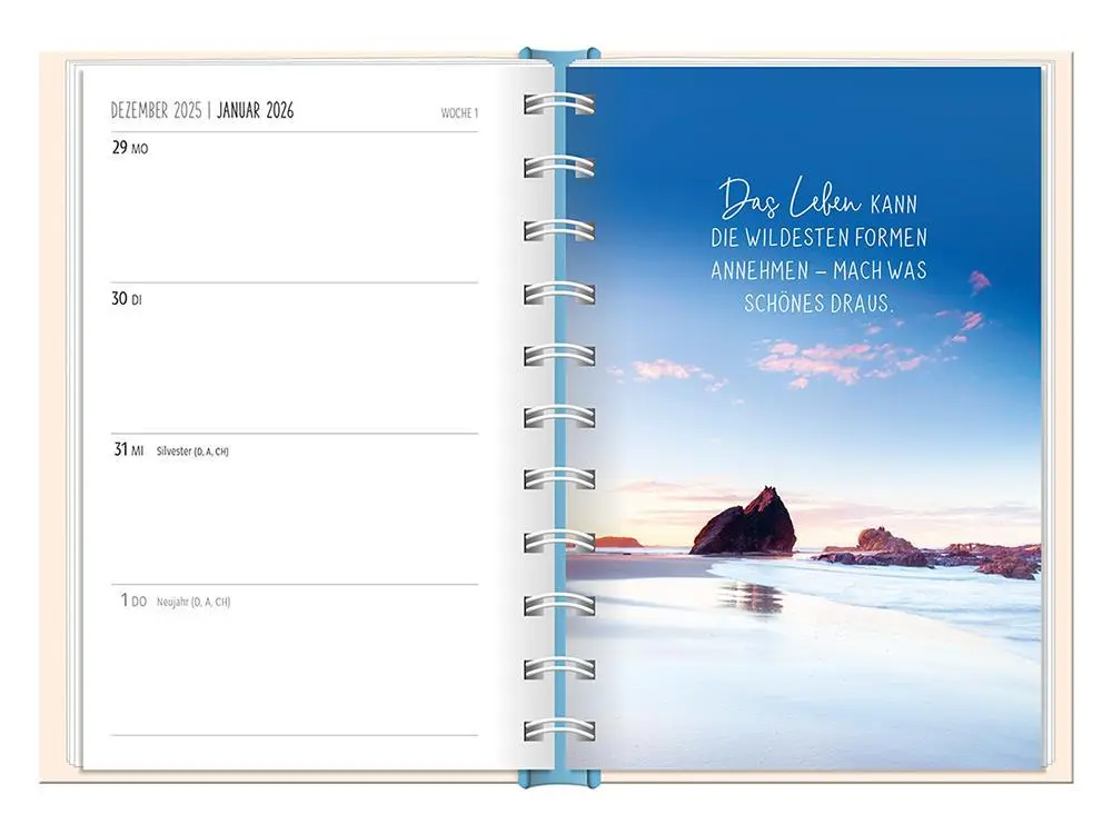 Bild: 9783986361570 | Terminplaner 2026 Eine Brise Meer | Terminplaner Hardcover | Original
