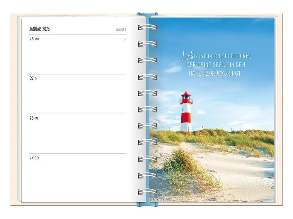 Bild: 9783986361570 | Terminplaner 2026 Eine Brise Meer | Terminplaner Hardcover | Original