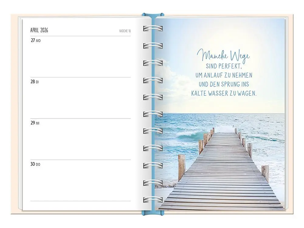 Bild: 9783986361570 | Terminplaner 2026 Eine Brise Meer | Terminplaner Hardcover | Original