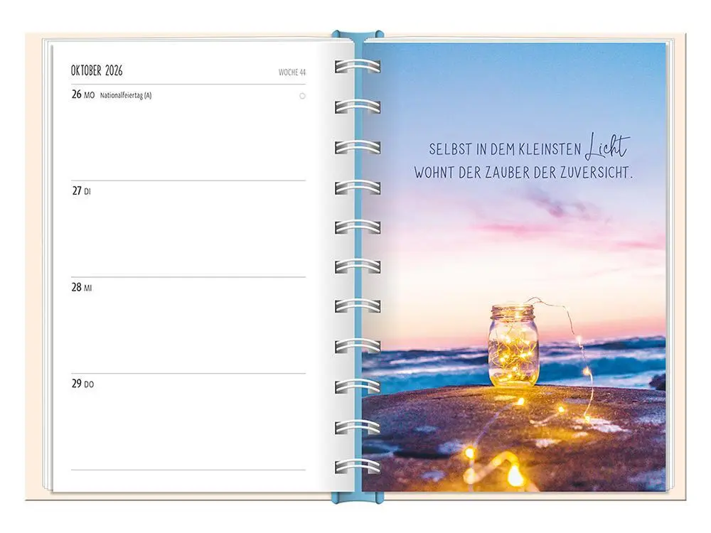 Bild: 9783986361570 | Terminplaner 2026 Eine Brise Meer | Terminplaner Hardcover | Original