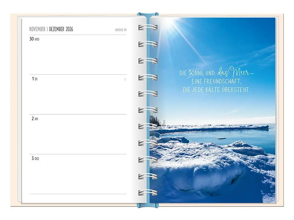 Bild: 9783986361570 | Terminplaner 2026 Eine Brise Meer | Terminplaner Hardcover | Original