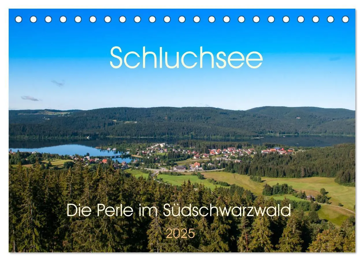 Cover: 9783435361670 | Schluchsee Naturpark Südschwarzwald (Tischkalender 2025 DIN A5...