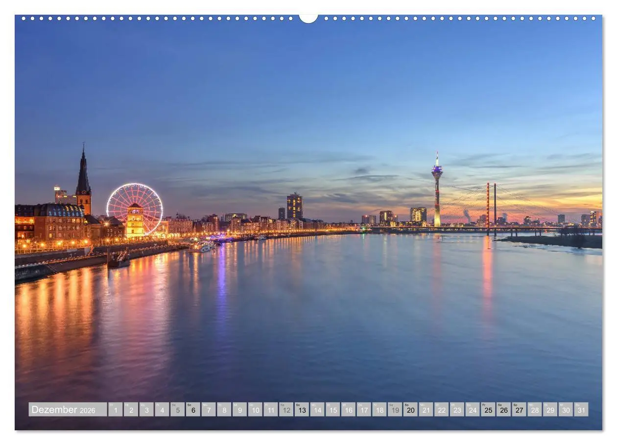 Bild: 9783457761670 | Wunderschönes Düsseldorf (Wandkalender 2026 DIN A2 quer), CALVENDO...