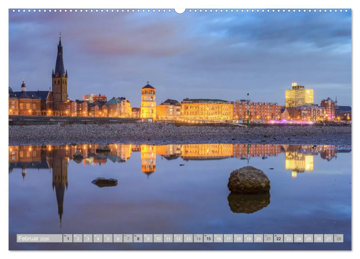 Bild: 9783457761670 | Wunderschönes Düsseldorf (Wandkalender 2026 DIN A2 quer), CALVENDO...