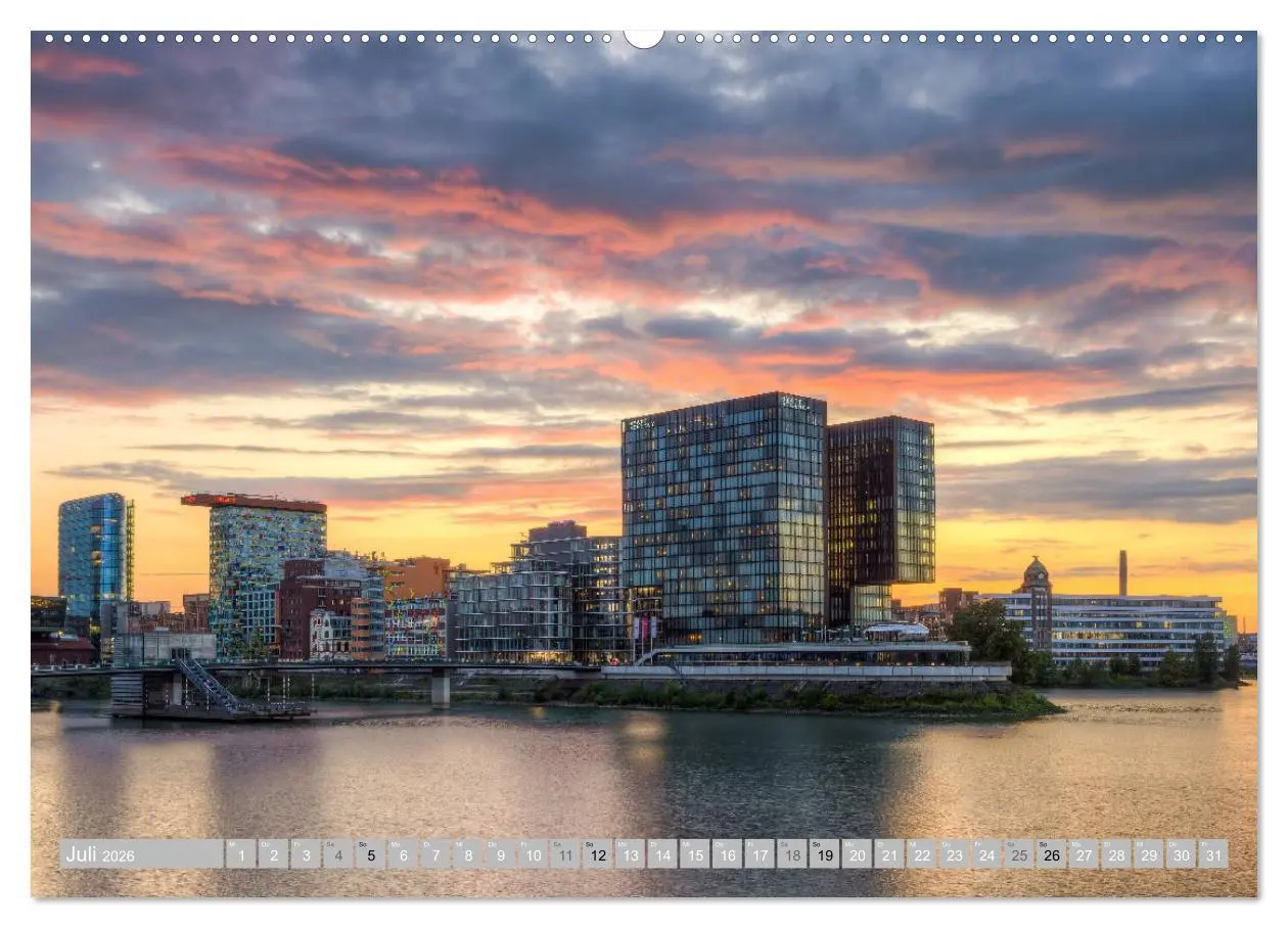 Bild: 9783457761670 | Wunderschönes Düsseldorf (Wandkalender 2026 DIN A2 quer), CALVENDO...