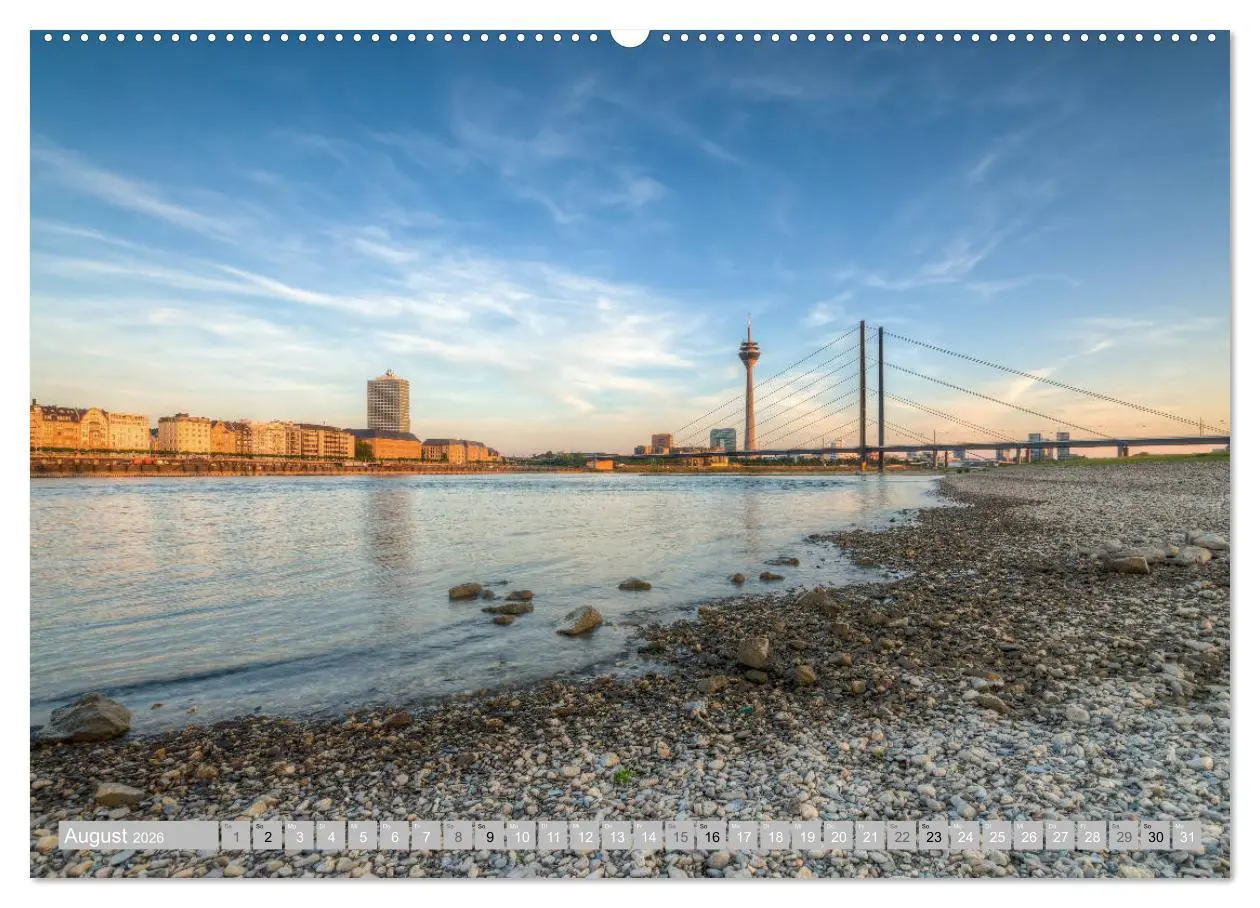 Bild: 9783457761670 | Wunderschönes Düsseldorf (Wandkalender 2026 DIN A2 quer), CALVENDO...