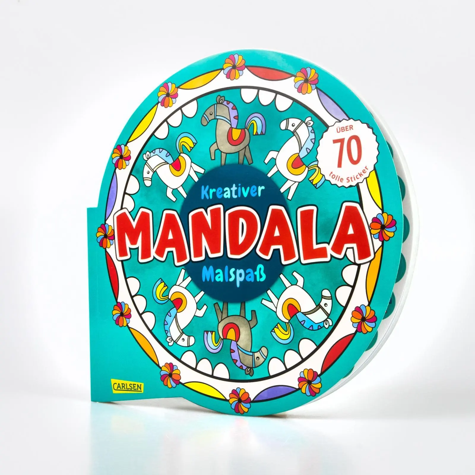 Bild: 9783551191670 | Kreativer Mandala-Malspaß | Anton Poitier | Taschenbuch | 80 S. | 2023