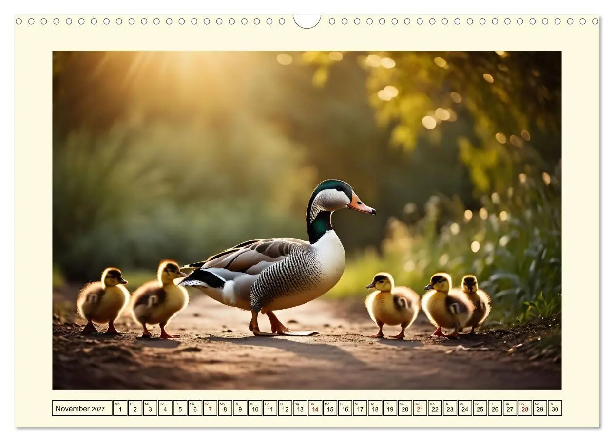 Bild: 9783569011670 | Glückliches Geflügel (Wandkalender 2027 DIN A3 quer), CALVENDO...