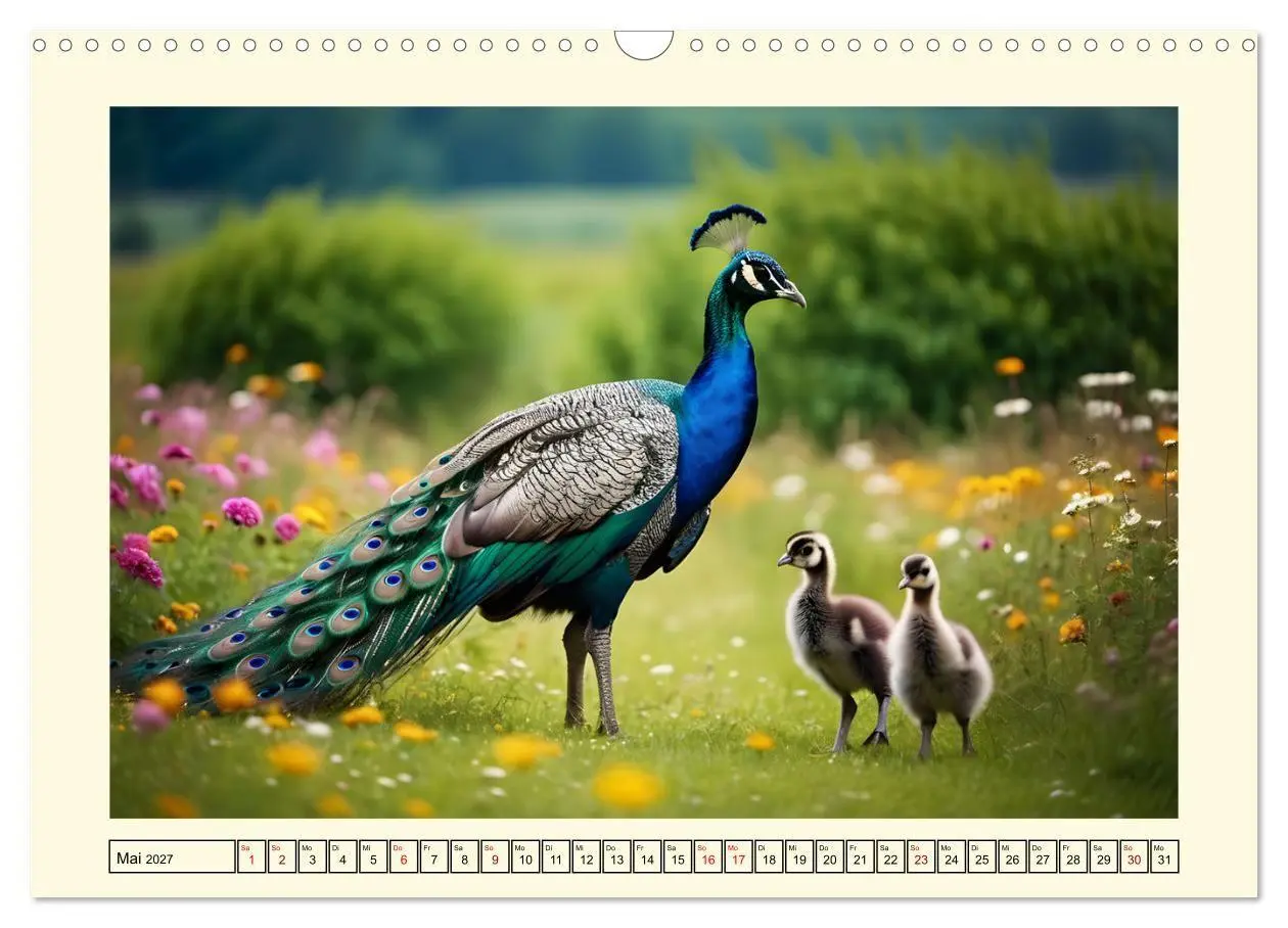 Bild: 9783569011670 | Glückliches Geflügel (Wandkalender 2027 DIN A3 quer), CALVENDO...