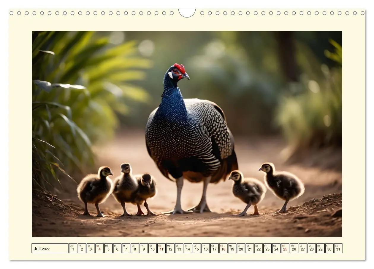 Bild: 9783569011670 | Glückliches Geflügel (Wandkalender 2027 DIN A3 quer), CALVENDO...