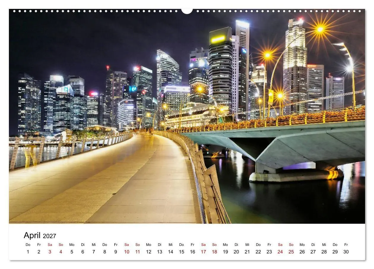 Bild: 9783569561670 | Singapur - Perle Südostasiens (Wandkalender 2027 DIN A2 quer),...