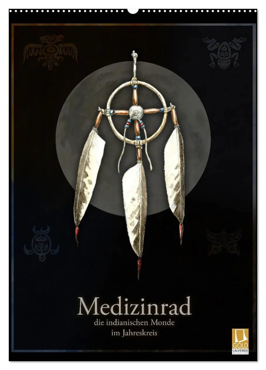 Cover: 9783569871670 | Medizinrad - die indianischen Monde im Jahreskreis (Wandkalender...