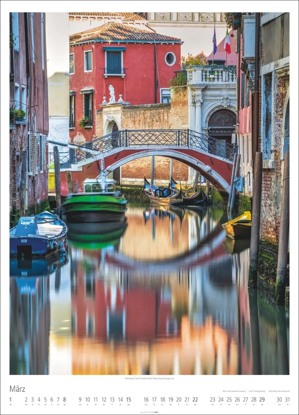Bild: 9783839901670 | Venezia Kalender 2026 - La Serenissima | Kalender | Spiralbindung