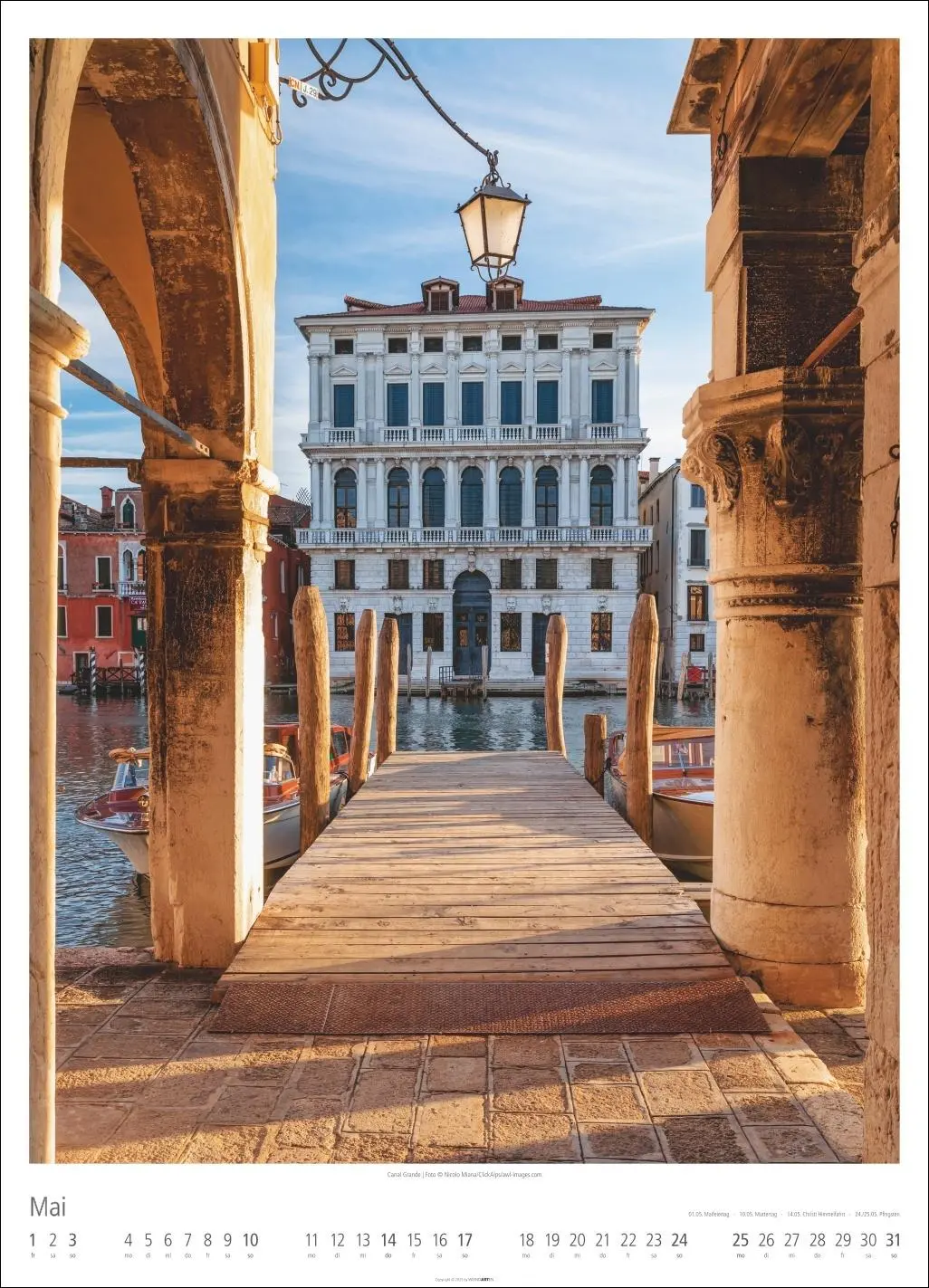 Bild: 9783839901670 | Venezia Kalender 2026 - La Serenissima | Kalender | Spiralbindung