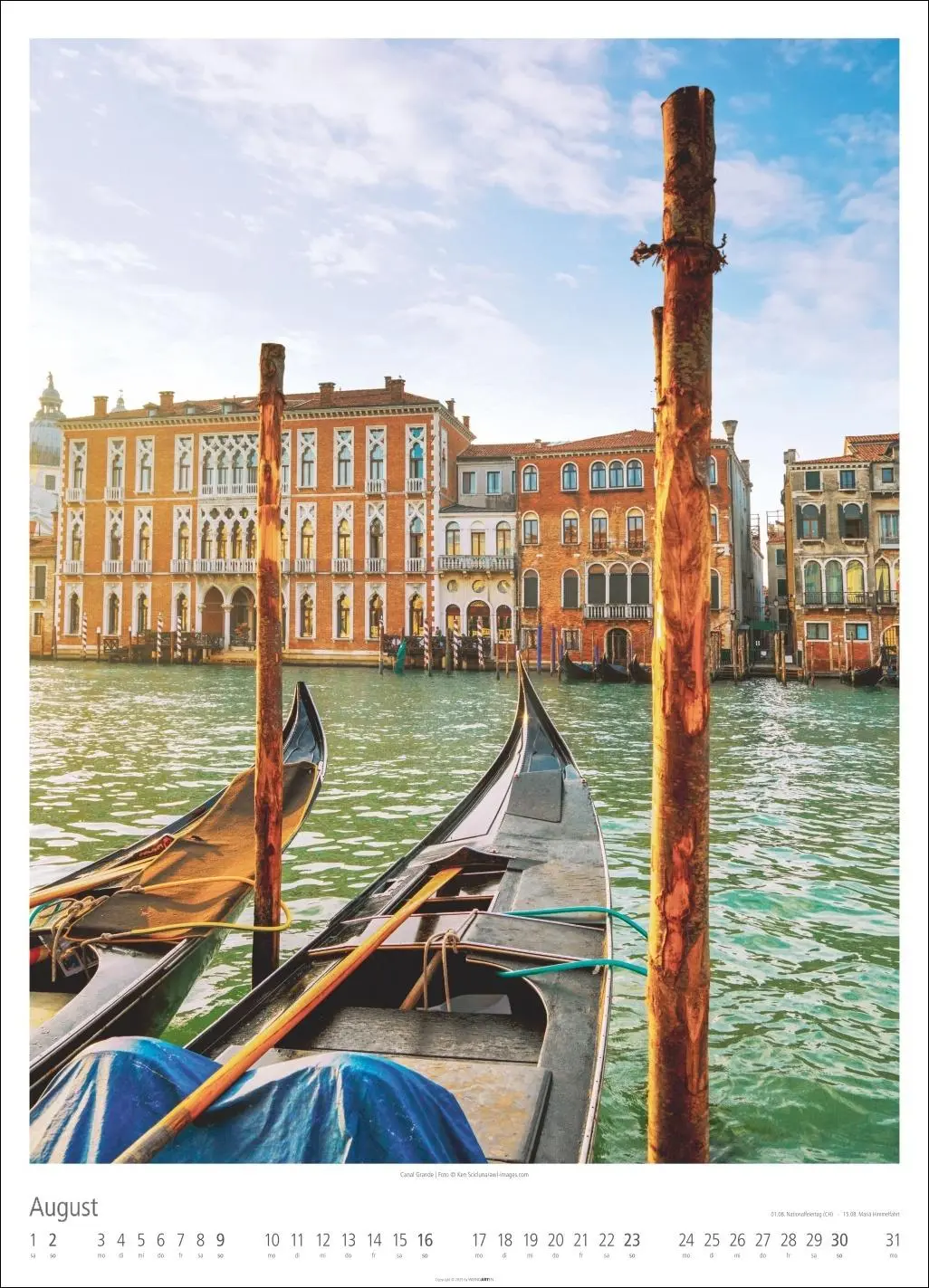 Bild: 9783839901670 | Venezia Kalender 2026 - La Serenissima | Kalender | Spiralbindung
