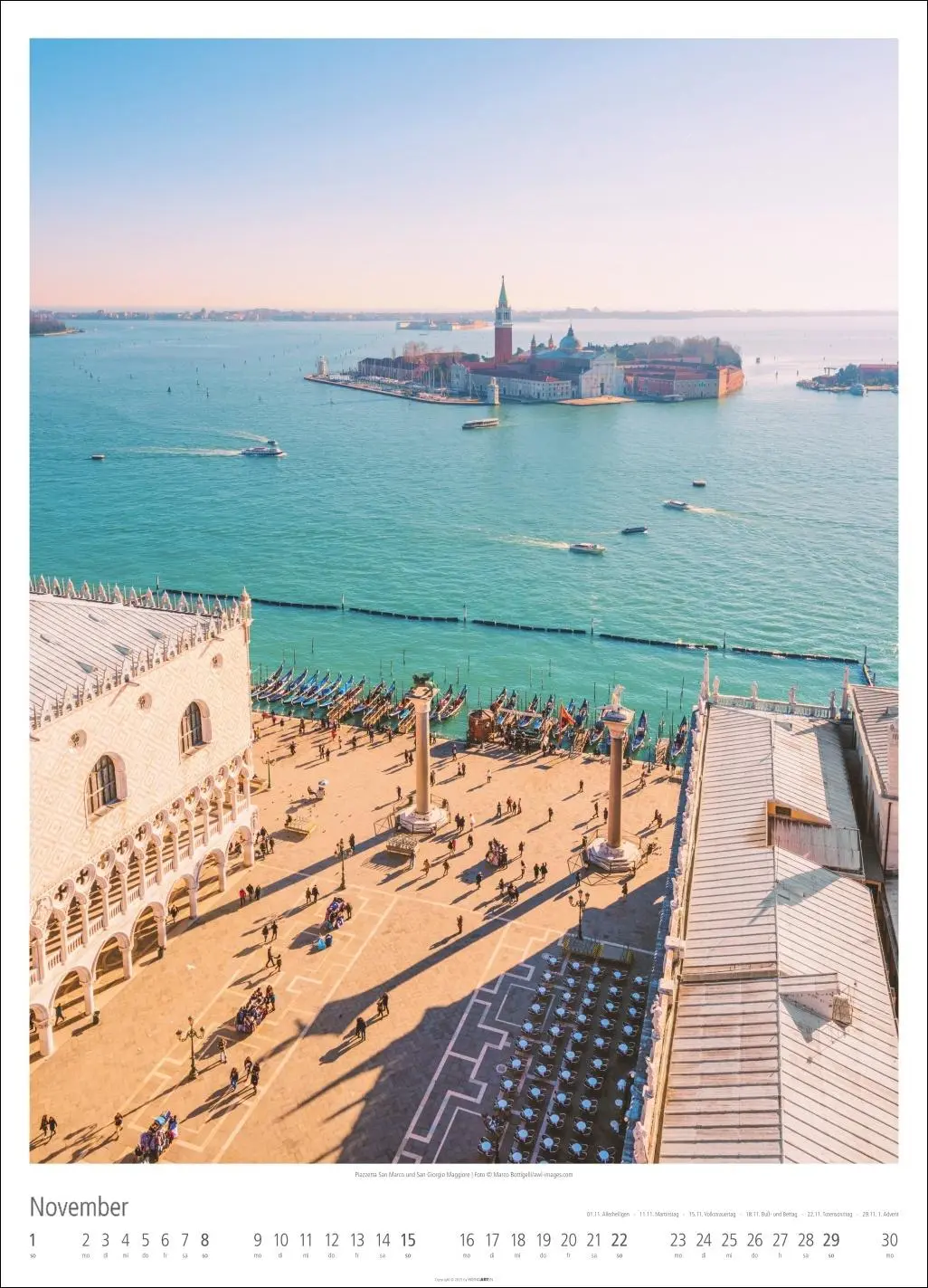 Bild: 9783839901670 | Venezia Kalender 2026 - La Serenissima | Kalender | Spiralbindung