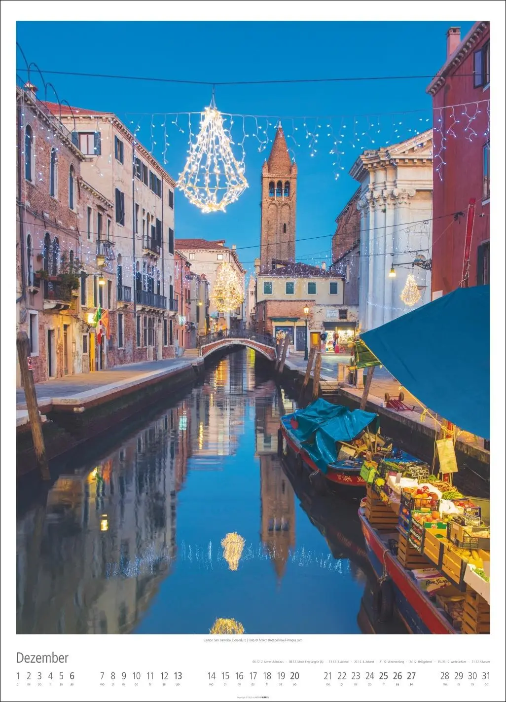 Bild: 9783839901670 | Venezia Kalender 2026 - La Serenissima | Kalender | Spiralbindung