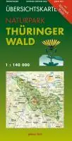 Cover: 9783935621670 | Naturpark Thüringer Wald | Übersichtskarte 1:140 000 | Lutz Gebhardt