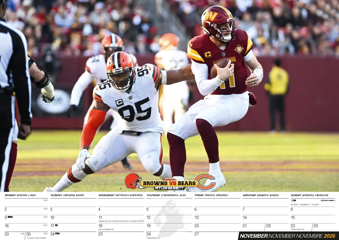 Bild: 9798893611670 | American Football Kalender 2026 | NFL Kalender | Kalender | 14 S.