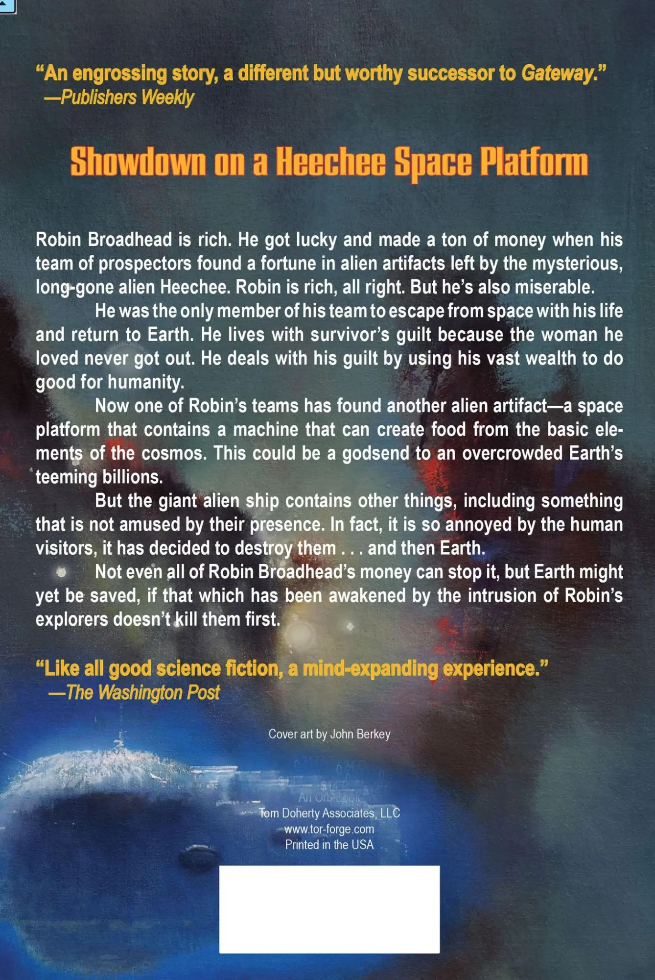Rückseite: 9780765321770 | Beyond the Blue Event Horizon | Frederik Pohl | Taschenbuch | Englisch