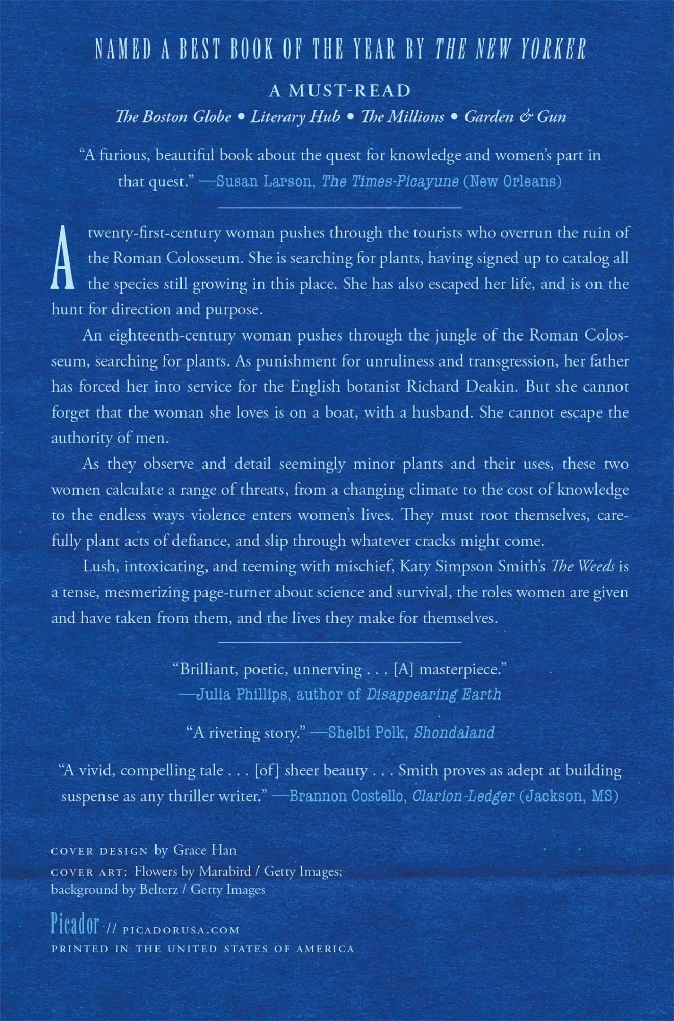 Rückseite: 9781250321770 | Weeds | Katy Simpson Smith | Taschenbuch | Englisch | 2024