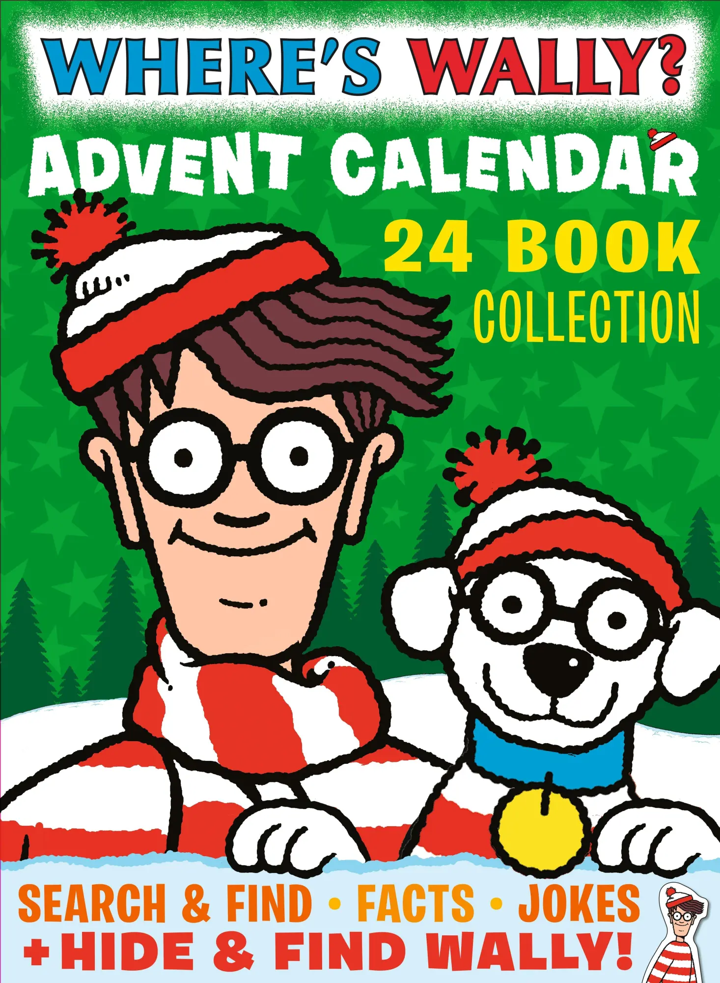 Cover: 9781529531770 | Where''s Wally? Advent Calendar 24 Book Collection | Martin Handford