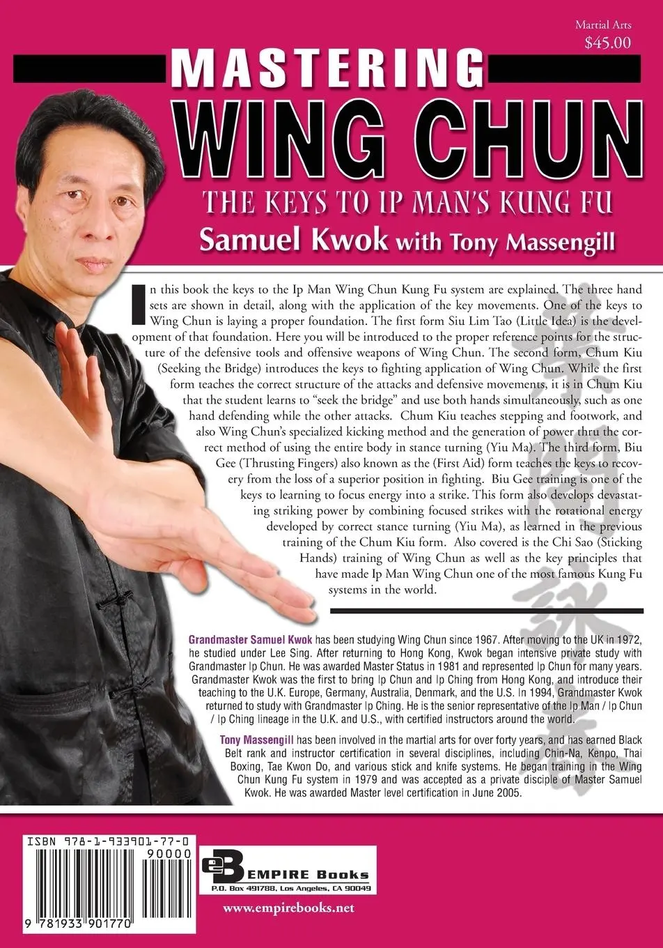Rückseite: 9781933901770 | Mastering Wing Chun Kung Fu | Samuel Kwok (u. a.) | Taschenbuch | 2006