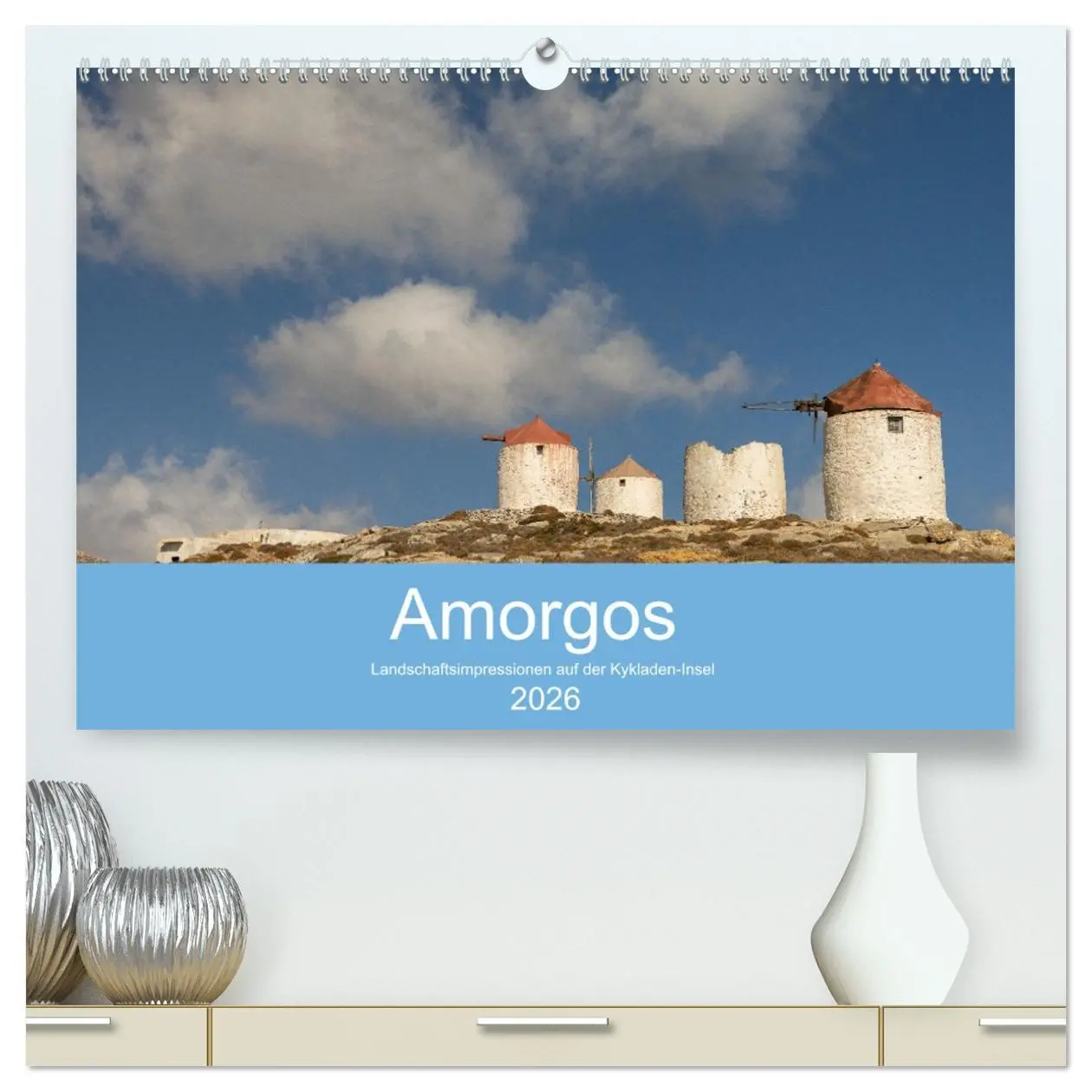 Cover: 9783457441770 | Amorgos - Kykladenimpressionen (hochwertiger Premium Wandkalender...