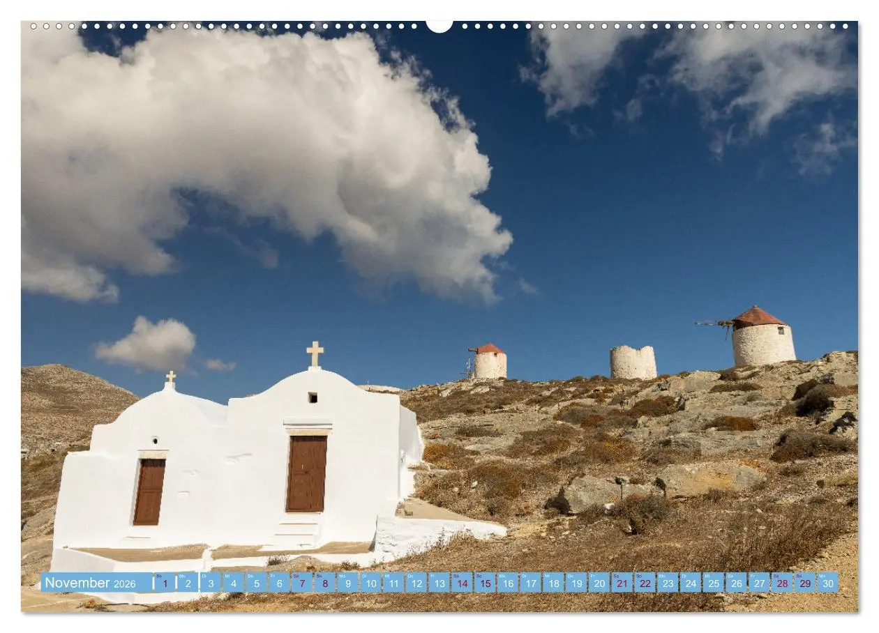 Bild: 9783457441770 | Amorgos - Kykladenimpressionen (hochwertiger Premium Wandkalender...