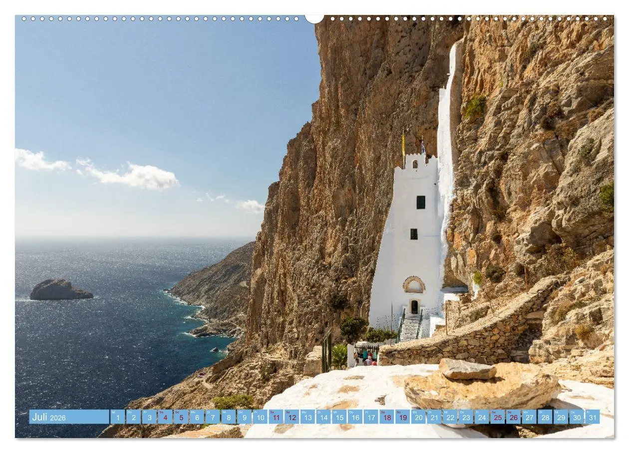 Bild: 9783457441770 | Amorgos - Kykladenimpressionen (hochwertiger Premium Wandkalender...