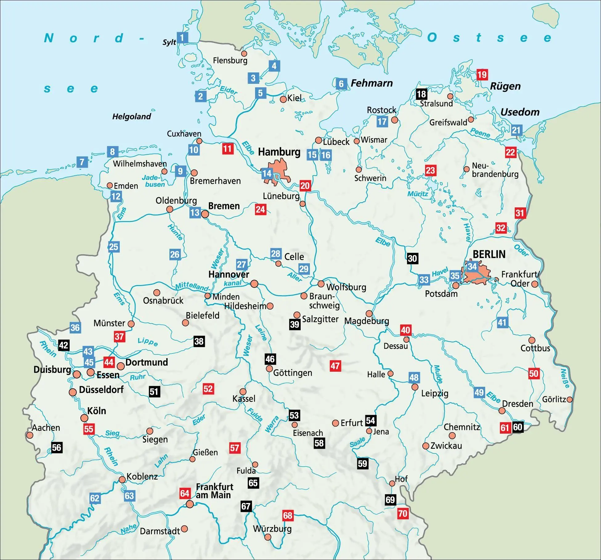 Bild: 9783734331770 | Die 100 schönsten E-Bike-Touren in Deutschland | Thorsten Brönner