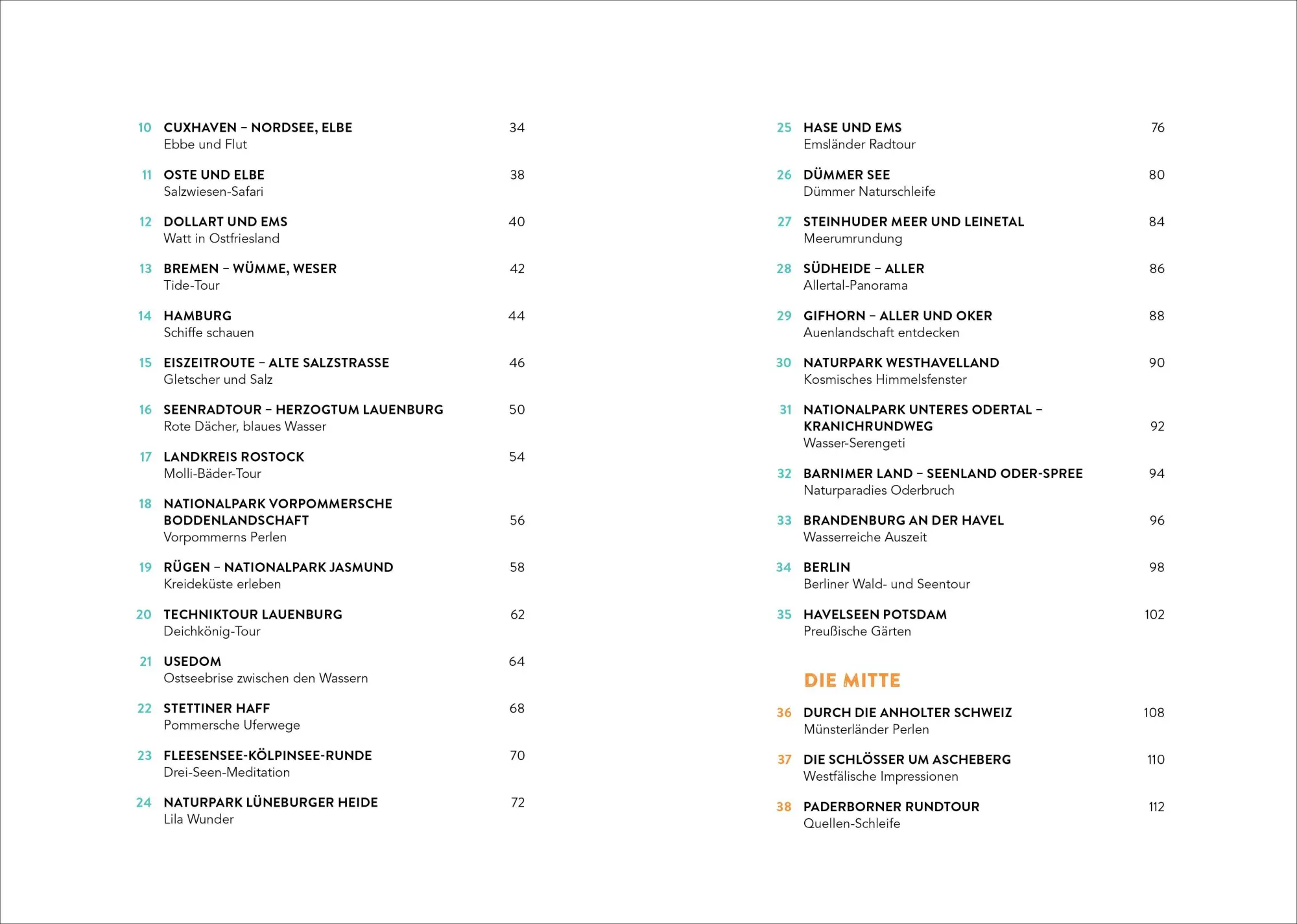 Bild: 9783734331770 | Die 100 schönsten E-Bike-Touren in Deutschland | Thorsten Brönner