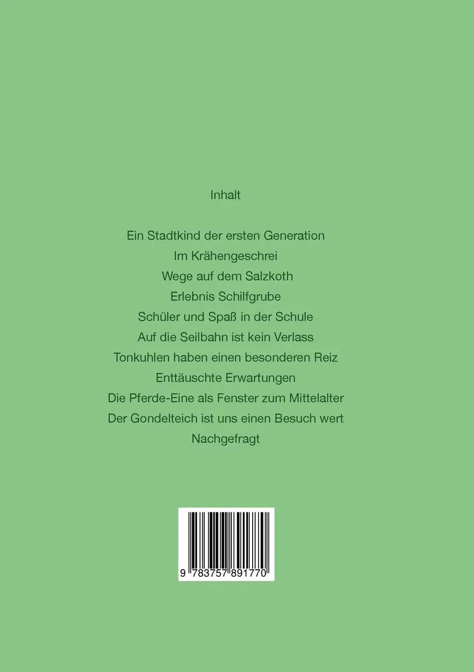 Rückseite: 9783757891770 | Wandertage eines Jungen vor achtzig Jahren | Rolf B. Theuring | Buch