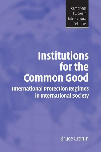 Cover: 9780521531870 | Institutions for the Common Good | Thomas J. Biersteker (u. a.) | Buch