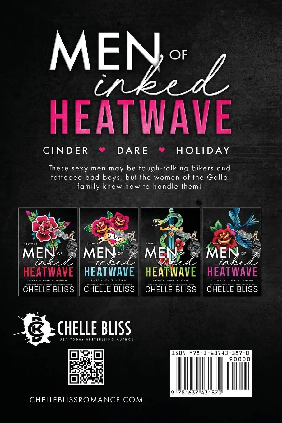 Rückseite: 9781637431870 | Men of Inked Heatwave | Voume 5 | Chelle Bliss | Taschenbuch | 2025