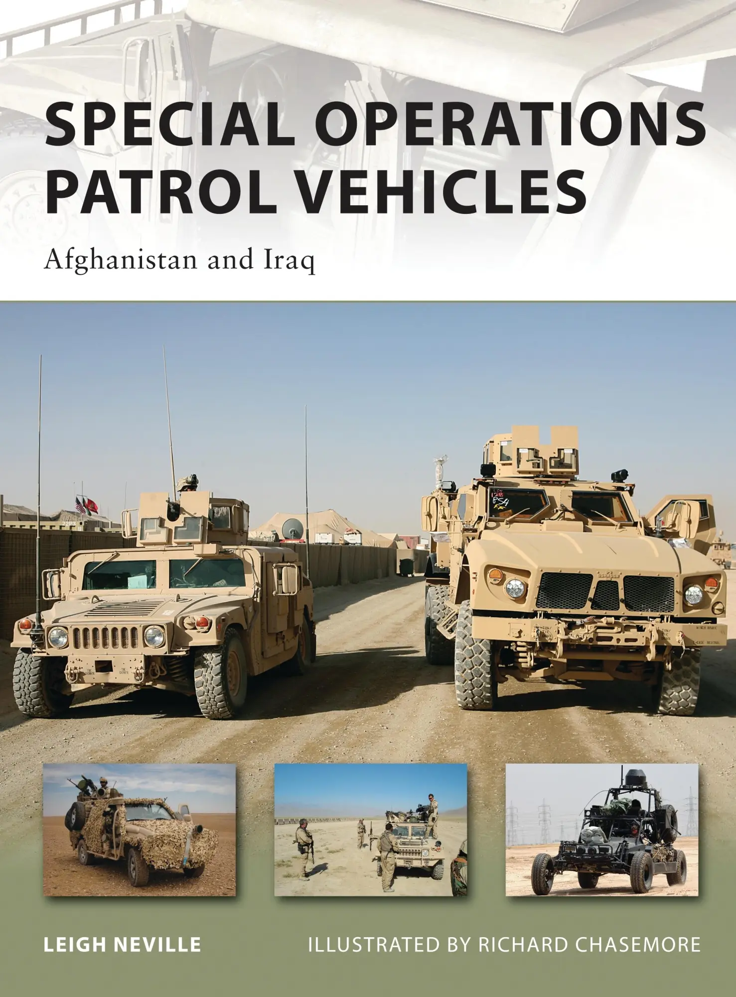 Cover: 9781849081870 | Special Operations Patrol Vehicles | Afghanistan and Iraq | Neville