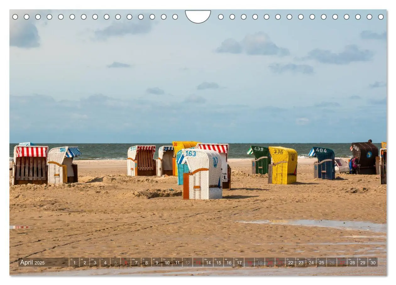 Bild: 9783435271870 | Amrum Insel am Wattenmeer (Wandkalender 2025 DIN A4 quer), CALVENDO...