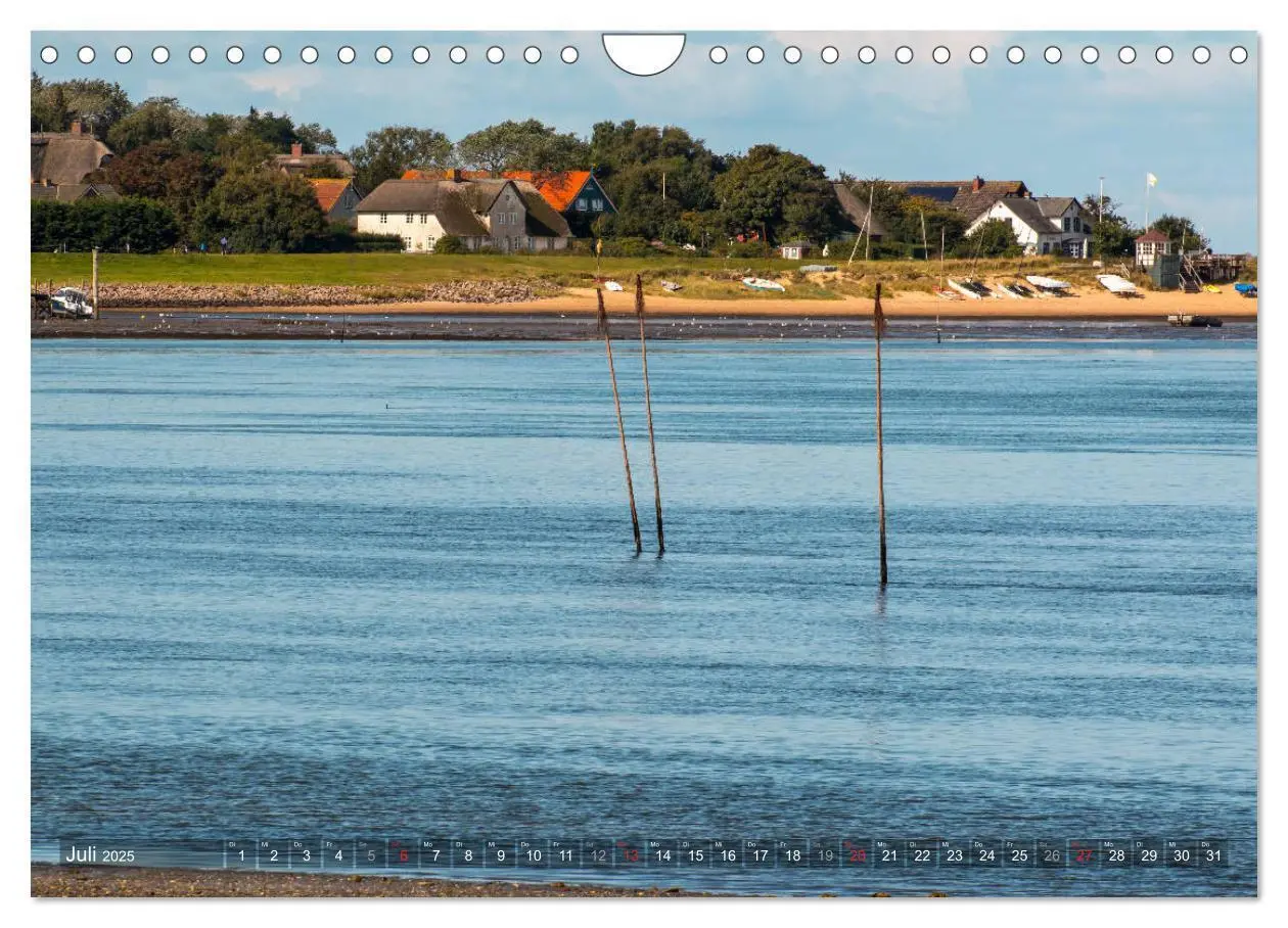 Bild: 9783435271870 | Amrum Insel am Wattenmeer (Wandkalender 2025 DIN A4 quer), CALVENDO...