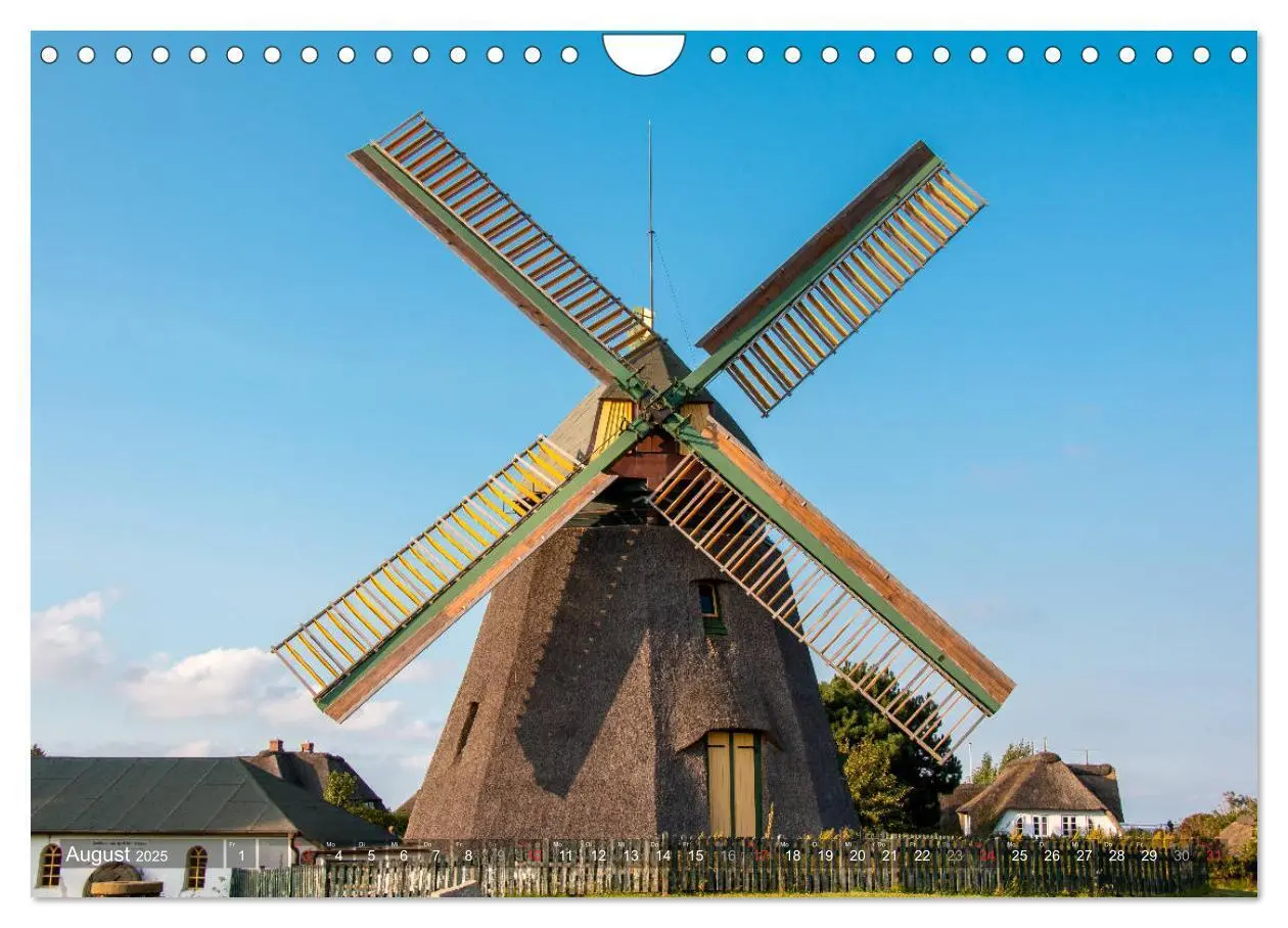 Bild: 9783435271870 | Amrum Insel am Wattenmeer (Wandkalender 2025 DIN A4 quer), CALVENDO...