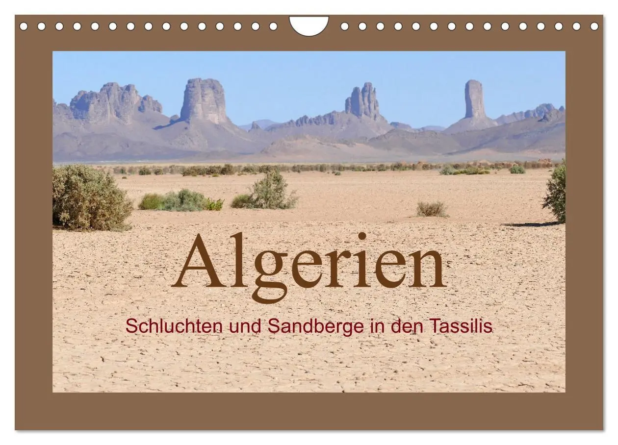 Cover: 9783457671870 | Algerien - Schluchten und Sandberge in den Tassilis (Wandkalender...